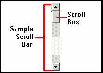 I'm just a sample scroll bar. Don't click me!