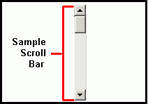 I'm just a sample scroll bar. Don't click me!